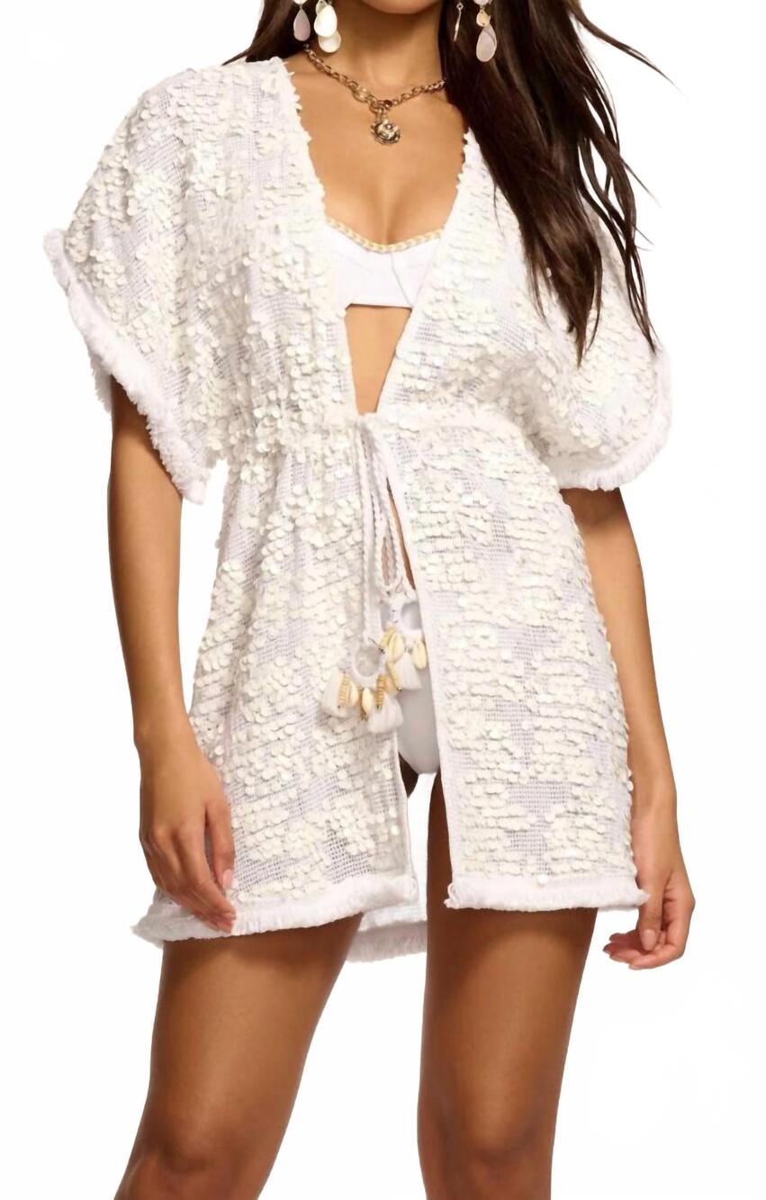 NEW RAMY BROOK laurie dress in white